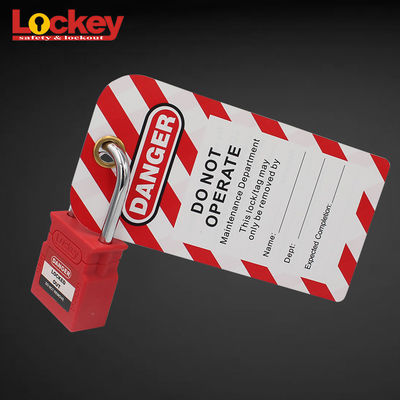 Valf İşaretleri İzolasyon Kilidi için Endüstriyel Muayene Güvenliği Mcb Lock Loto Etiketi