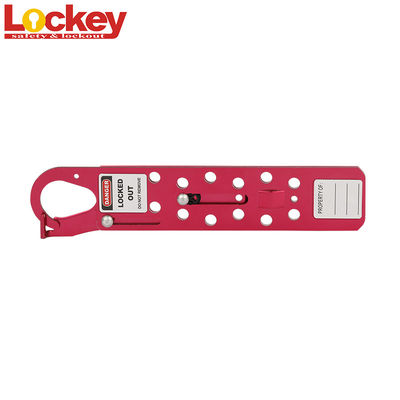 Alüminyum Lockey Güvenlik Kilit Hasp 12 Delik 12 Kilitli Uzun Kaydırma